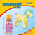 Playmobil - Playmobil 1.2.3 Princess with Unicorn PMB70127 back of box