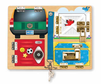  Melissa & Doug - Lock & Latch Board 