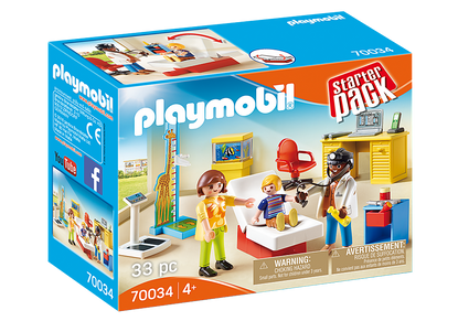 Playmobil - StarterPack Pediatrcian's Office PMB70034