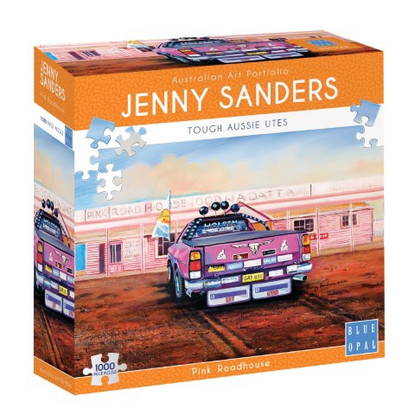 Blue Opal - Pink Roadhouse 1000 piece Jenny Sanders BL02047