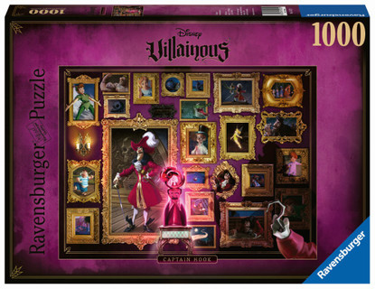 Ravensburger - Disney Villainous: Captain Hook 1000pc