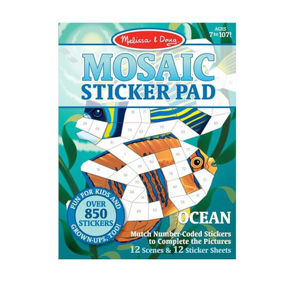 Melissa & Doug - Mosaic Sticker Pad - Ocean MND30161