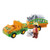 Playmobil 1.2.3 - Zoo Vehicle with Rhinoceros PMB70182