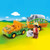 Playmobil 1.2.3 - Zoo Vehicle with Rhinoceros PMB70182 a