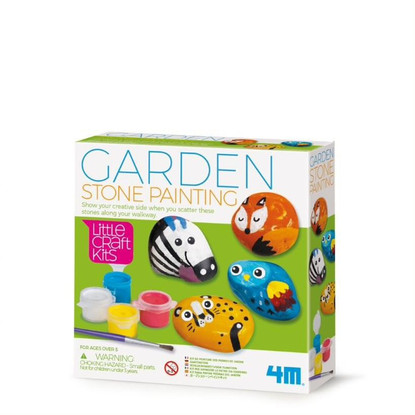 4M - Little Craft - Garden Stone Painting 