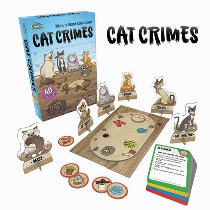 ThinkFun - Cat Crimes Game TN1550