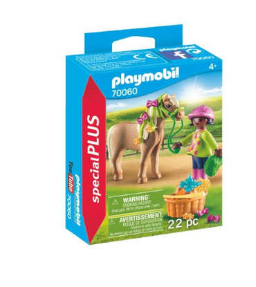 Playmobil - Girl with Pony - Special Plus PMB70060