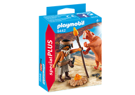 Playmobil - Caveman with Sabertooth Tiger Special Plus PMB9442