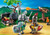 Playmobil - StarterPack Knight's Treasure Battle PMB70036 all set up