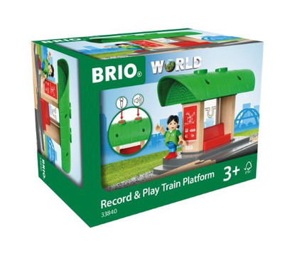  BRIO - Destination - Record & Play Train Platform BRI33840