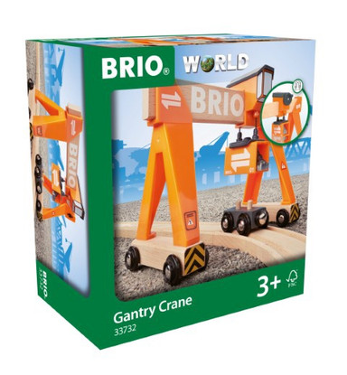 BRIO - Gantry Crane 4 pcs BRI33732 