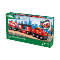  BRIO - Rescue Firefighting Trai 3pcs BRI33844