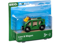 BRIO - Vehicle Safari Lion and Wagon BRI33966