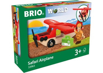 BRIO - Vehicle Safari Airplane, 3pcs BRI33963