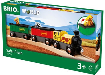 BRIO - Safari Train 3 pc BRI33722 