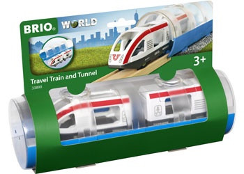 BRIO - Train Travel Train and Tunnel, 3pcs BRI33890