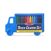 Melissa & Doug - Truck Crayon Set Blue pack