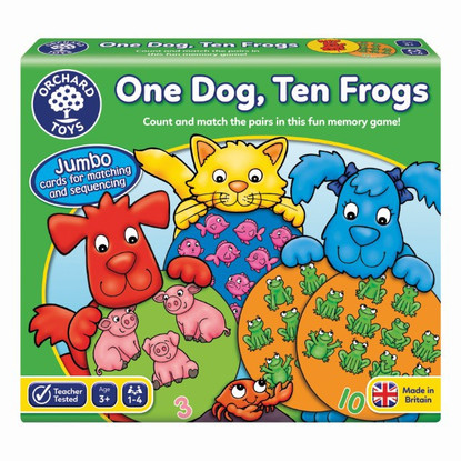 Orchard Game - One Dog, Ten Frogs OC066N boxed