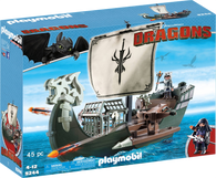 Playmobil - Drago's Ship - How to Train Your Dragon PMB9244 boxed