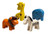 Plan Toys - Wild Animal Set PT6128