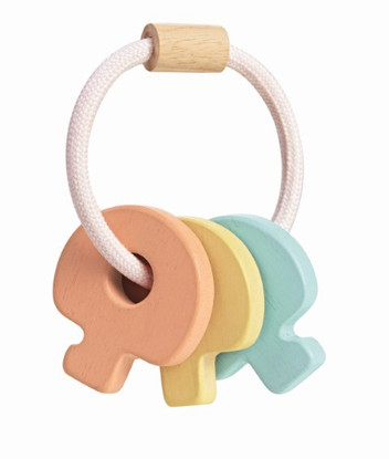  PlanToys - Key Rattle - Pastel PT5251