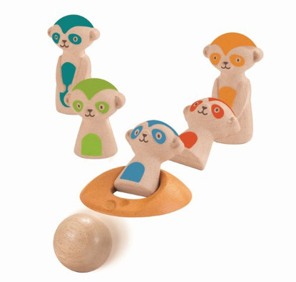 PlanToys - Meerkat Bowling PT5199