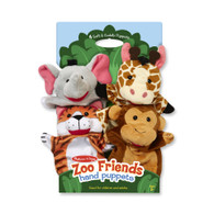 Melissa & Doug - Hand Animal Puppets - Zoo MND9081 packaged