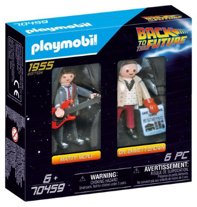 Playmobil - Back to the Future Marty Mcfly and Dr. Emmett Brown PMB70459