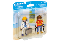 Playmobil - Doctor and Patient PMB70079