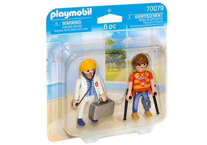 Playmobil - Doctor and Patient PMB70079