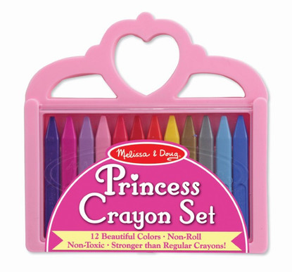 Melissa & Doug - Princess Crayon set MND4155