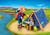 Playmobil - Camping Carry Case PMB9323 sitting in the tent