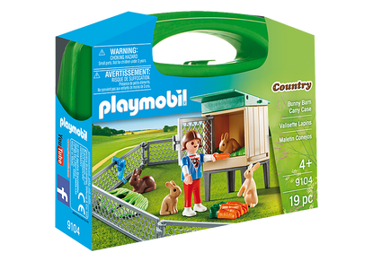 Playmobil - Bunny Barn Carry Case PMB9104