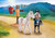 Playmobil - Classic Knights Carry Case PMB70106 Knight tending to his horse