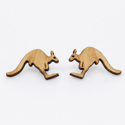 Kangaroo Stud Earrings - Buttonworks