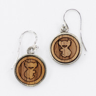 Koala Charm Drop Earrings - Buttonworks 