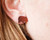 Wombat Stud Earrings - Buttonworks display