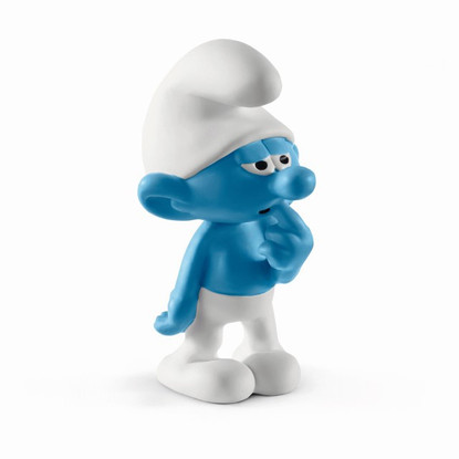 Schleich-Clumsy Smurf SC20810