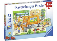 Ravensburger - Street Cleaning Underway Puzzle 2 x 12 pc RB07617-8