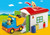 Playmobil 1.2.3 - Dump Truck, Garbage Truck with Garage PMB70184 display 4