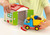 Playmobil 1.2.3 - Dump Truck, Garbage Truck with Garage PMB70184 display 2