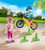 Playmobil - Children with Skates and Bike PMB70061 display