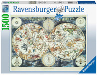 Ravensburger - World Map of Fantastic Beasts 1500 piece RB16003-7 box