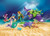 Playmobil - Mermaid with Sea Snail Gondola PMB70098 all set up