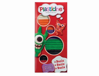 Plasticine - BaSix 6 Plasticine Sticks Starter