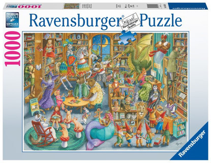 Ravensburger - Midnight at the Library 1000pc RB16455-4 