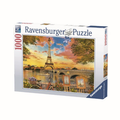 Ravensburger - The Banks of the Seine Puzzle 1000 piece jigsaw puzzle RB15168-4