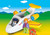 Playmobil - 1.2.3 Plane with Passenger PMB70185 - All set up