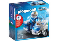 Playmobil - Police Bike with LED Light PMB6923