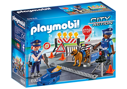  Playmobil - Police Roadblock PMB6924 (4008789069245